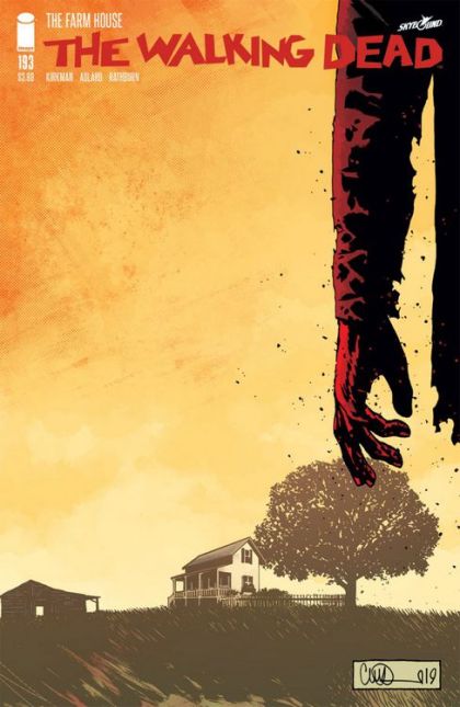 The Walking Dead Rest In Peace, The Farm House |  Issue#193A | Year:2019 | Series: The Walking Dead | Pub: Image Comics | Charlie Adlard & Dave Stewart Regular Cover