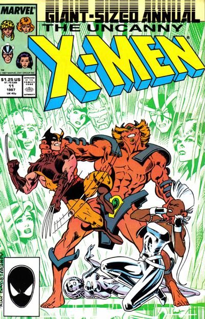 The Uncanny X-Men Annual, Vol. 1 Lost In The Funhouse |  Issue#11A | Year:1987 | Series: X-Men | Pub: Marvel Comics |