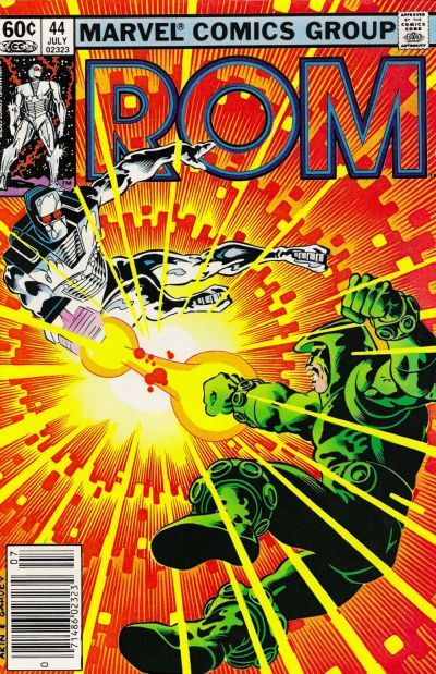 ROM, Vol. 1 (Marvel) It Takes Two To Tango |  Issue#44B | Year:1983 | Series:  | Pub: Marvel Comics | Newsstand Edition