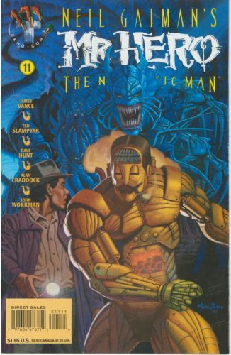 Neil Gaiman's Mr. Hero: The Newmatic Man, Vol. 1 The Cave |  Issue#11 | Year:1995 | Series:  | Pub: Big Entertainment |