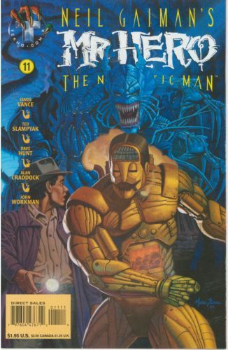 Neil Gaiman's Mr. Hero: The Newmatic Man, Vol. 1 The Cave |  Issue#11 | Year:1995 | Series:  | Pub: Big Entertainment |