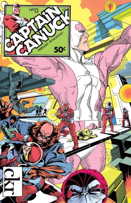 Captain Canuck Exiles |  Issue#13A | Year:1981 | Series:  | Pub: CKR Productions | Direct Edition