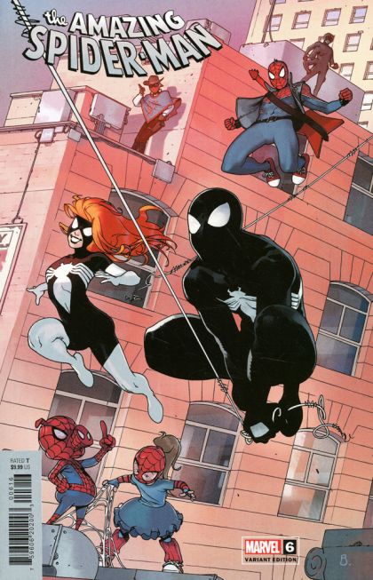 The Amazing Spider-Man, Vol. 6 Go Away, Peter Parker!; Better Late Than Never; Spidey Meets Jimmy; Save the Date |  Issue#6J | Year:2022 | Series: Spider-Man | Pub: Marvel Comics | Bengal Connecting Variant