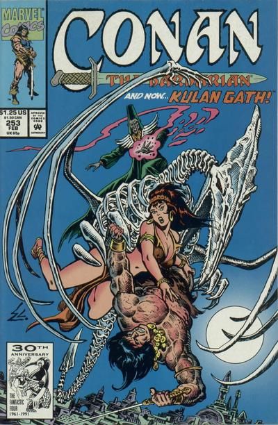Conan the Barbarian, Vol. 1 The Second Coming of Shuma-Gorath, The Pit And The Parasite |  Issue#253A | Year:1992 | Series: Conan | Pub: Marvel Comics |