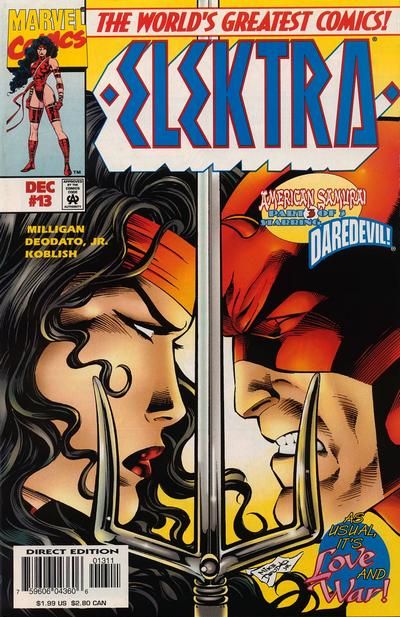 Elektra, Vol. 1 Seppuku |  Issue#13 | Year:1997 | Series: Elektra | Pub: Marvel Comics |