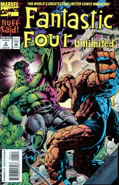 Fantastic Four Unlimited The Main Event |  Issue#4A | Year:1993 | Series: Fantastic Four | Pub: Marvel Comics | Direct Edition