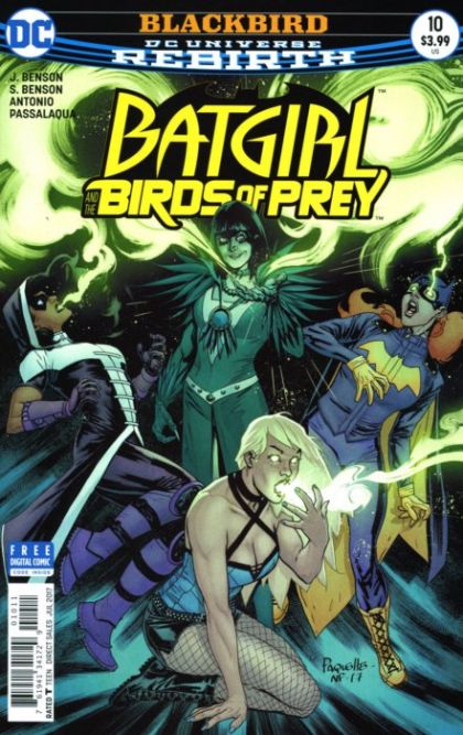Batgirl And The Birds Of Prey Blackbird, Part 3: Blackbird Rise |  Issue#10A | Year:2017 | Series:  | Pub: DC Comics | Paquette & Fairbairn Cover