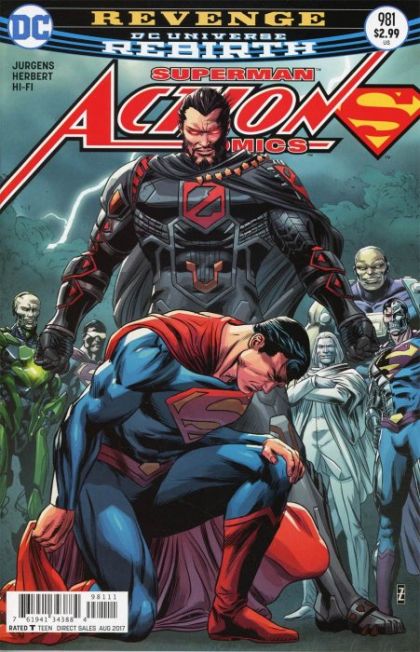 Action Comics, Vol. 3 Revenge, Part III |  Issue#981A | Year:2017 | Series: Superman | Pub: DC Comics | Patrick Zircher Regular