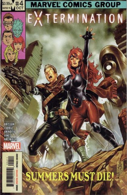 Extermination (Marvel Comics) Extermination, Part Four |  Issue#4A | Year:2018 | Series:  | Pub: Marvel Comics | Regular Mark Brooks Cover
