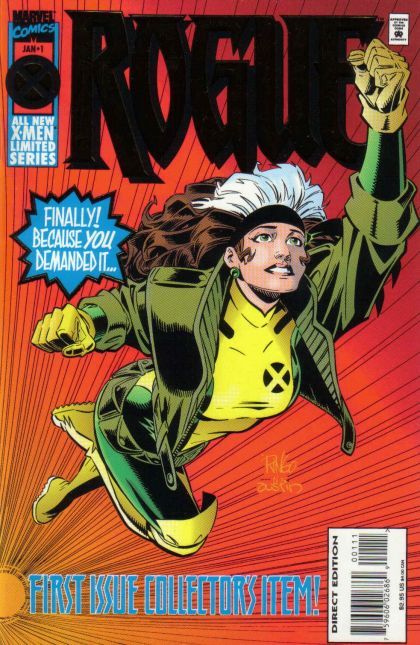 Rogue, Vol. 1 An Affair to Remember |  Issue#1A | Year:1994 | Series: Rogue | Pub: Marvel Comics | Direct Edition