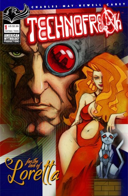 Technofreak  |  Issue#1A | Year:2021 | Series:  | Pub: American Mythology | Regular Tom Newell & John Charles Cover