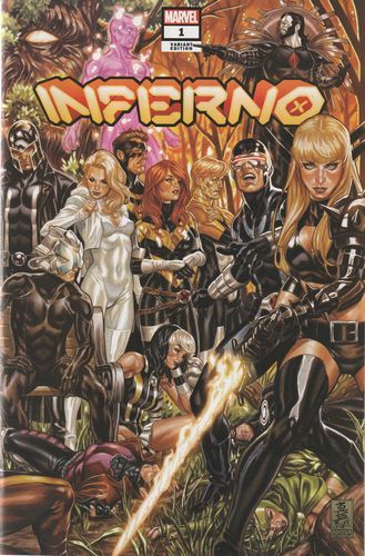 Inferno, Vol. 2  |  Issue#1E | Year:2021 | Series:  | Pub: Marvel Comics | Mark Brooks Wraparound Variant