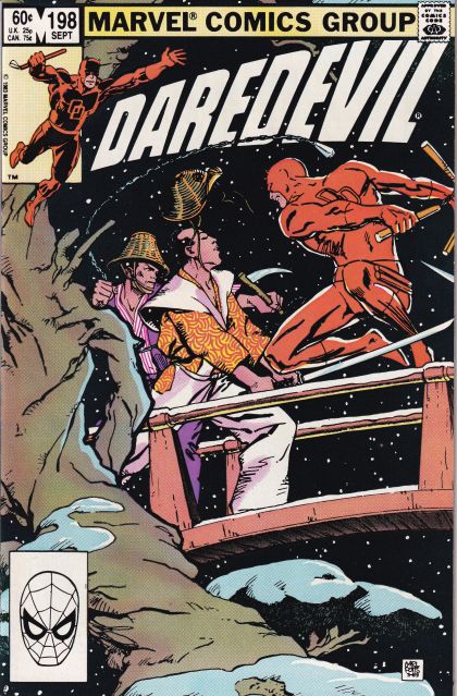Daredevil, Vol. 1 Touch of a Stranger |  Issue#198A | Year:1983 | Series: Daredevil | Pub: Marvel Comics | Direct Edition