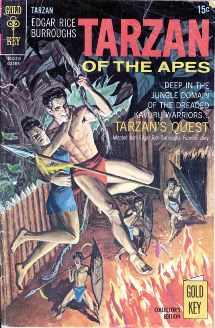 Tarzan (Dell Publishing Co.) Tarzan's Quest, Tarzan's Quest |  Issue#188 | Year:1969 | Series: Tarzan | Pub: Dell Publishing Co. |