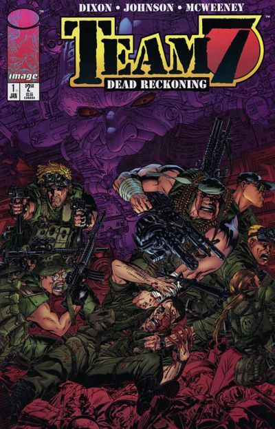 Team 7: Dead Reckoning Don't Look Back |  Issue#1 | Year:1996 | Series: Team 7 | Pub: Image Comics |