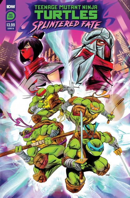 Teenage Mutant Ninja Turtles: Splintered Fate  |  Issue#1B | Year:2023 | Series:  | Pub: IDW Publishing | Iosu Palacios Variant