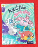 Agent Blue and the swirly whirly | Story Book with Big Pictures and Little Text | For 3-5 Years Old | Paperback | SKU: 2405_101_A105