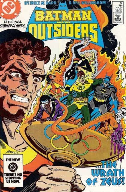 Batman and the Outsiders, Vol. 1 Two By Two |  Issue#14A | Year:1984 | Series: Outsiders | Pub: DC Comics | Direct Edition