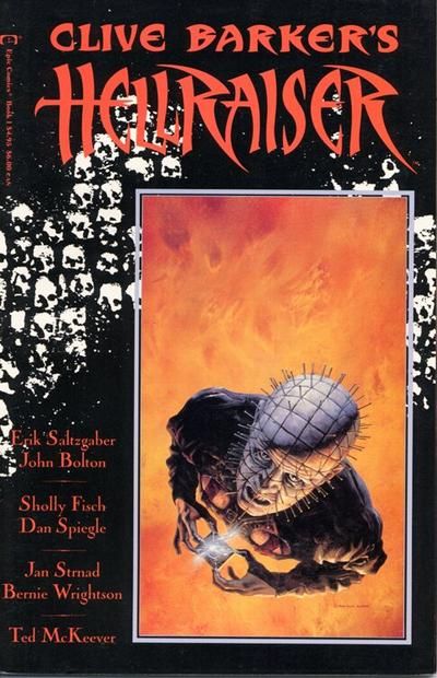 Clive Barker's: Hellraiser (Marvel) The Canons of Pain / Dead Man's Hand / The Warm Red / Dance of the Fetus |  Issue#1 | Year:1989 | Series: Clive Barker | Pub: Marvel Comics |