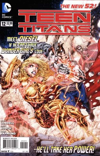 Teen Titans, Vol. 4 Armored Up And Out! / When Dinosaurs Walked The Earth |  Issue#12A | Year:2012 | Series: Teen Titans | Pub: DC Comics |