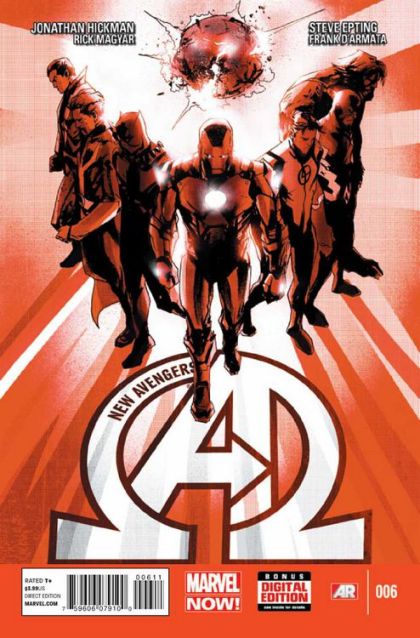 New Avengers, Vol. 3 Blue Hell |  Issue#6 | Year:2013 | Series: Avengers | Pub: Marvel Comics | Jock Regular Cover