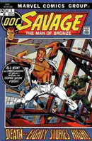 Doc Savage (Marvel) Death.. Eighty Stories High! |  Issue
