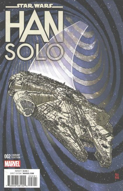 Star Wars: Han Solo Han Solo, Part 2 |  Issue#2B | Year:2016 | Series: Star Wars | Pub: Marvel Comics | Mike Allred Incentive Variant (1:10)