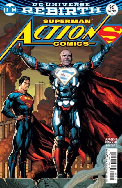 Action Comics, Vol. 3 Men of Steel, Part 1 |  Issue#967B | Year:2016 | Series: Superman | Pub: DC Comics | Gary Frank Variant