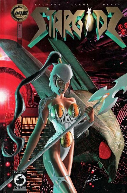 Stargodz Chapter One: Anarchron |  Issue#1A | Year: | Series:  | Pub: Antarctic Press |