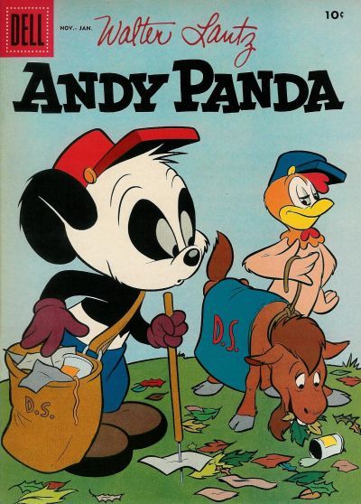 Andy Panda  |  Issue#40 | Year:1958 | Series:  | Pub: Dell Publishing Co. |