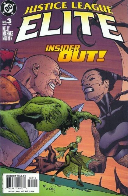 Justice League Elite Candle In A Hurricane, Candle in a Hurricane part 2 |  Issue#3 | Year:2004 | Series: JLA | Pub: DC Comics | Doug Mahnke Regular Cover
