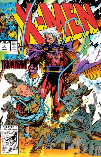 X-Men, Vol. 1 Firestorm |  Issue#2A | Year:1991 | Series: X-Men | Pub: Marvel Comics | Direct Edition