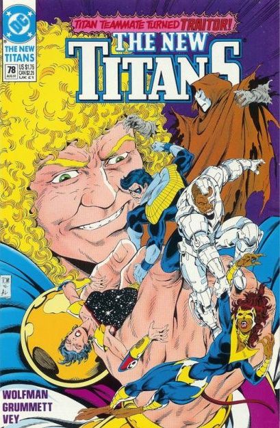 The New Titans Titans Hunt, Mind Over Machine |  Issue#78 | Year:1991 | Series: Teen Titans | Pub: DC Comics |