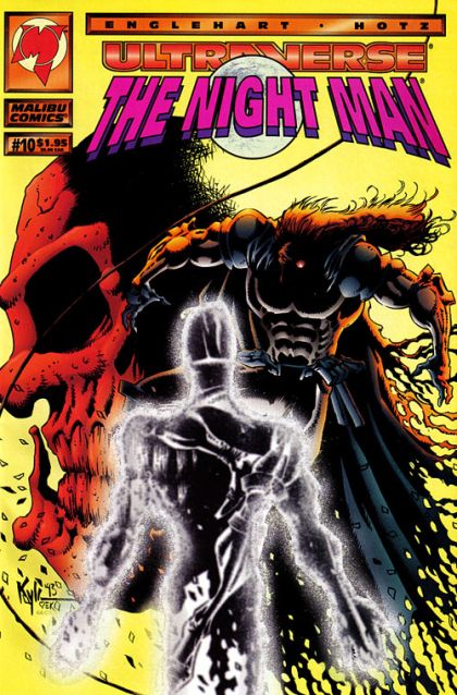 Night Man, Vol. 1 Chalk |  Issue#10 | Year:1994 | Series: Night Man | Pub: Malibu Comics |