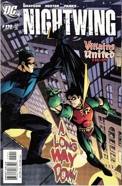 Nightwing, Vol. 2 Villains United - Incorporation |  Issue#110A | Year:2005 | Series: Nightwing | Pub: DC Comics | Direct Edition