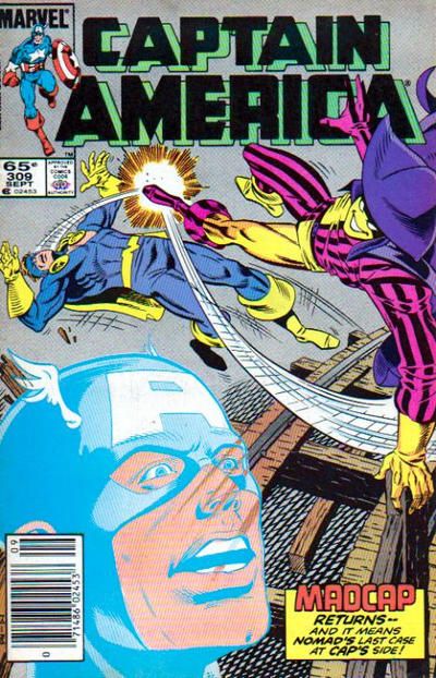 Captain America, Vol. 1 Nomad Madcap Cap... |  Issue#309B | Year:1985 | Series: Captain America | Pub: Marvel Comics |