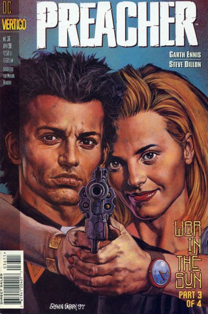 Preacher War In the Sun, Come And Get It |  Issue#36 | Year:1998 | Series: Preacher | Pub: DC Comics |