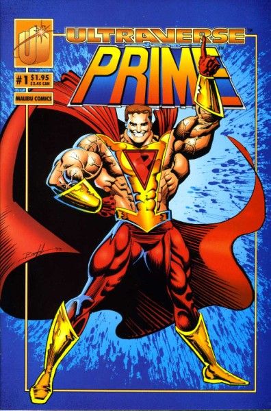 Prime, Vol. 1 Prime Time |  Issue#1A | Year:1993 | Series: Prime | Pub: Malibu Comics | Direct Edition