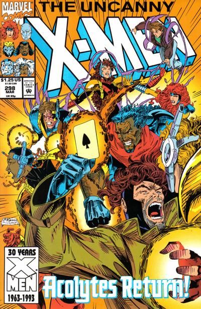 Uncanny X-Men, Vol. 1 ...For The Children! |  Issue#298A | Year:1993 | Series: X-Men | Pub: Marvel Comics |