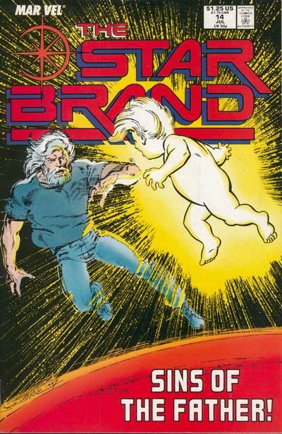 Star Brand "Sins Of The Father..."; Family Ties |  Issue#14 | Year:1988 | Series: New Universe | Pub: Marvel Comics |