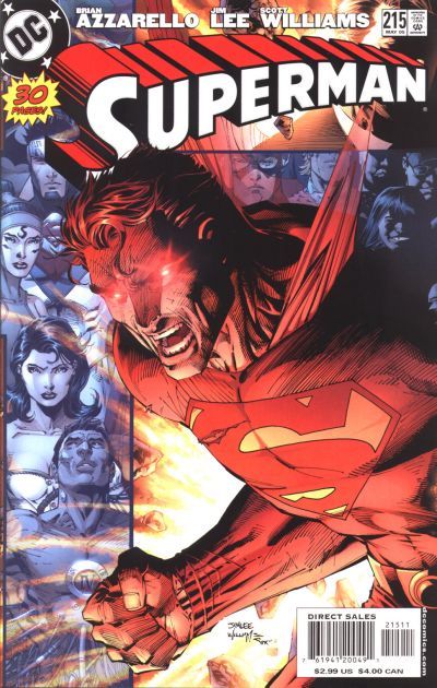 Superman, Vol. 2 For Tomorrow, For Tomorrow part 12 |  Issue#215C | Year:2005 | Series: Superman | Pub: DC Comics | Alex Sinclair Cover