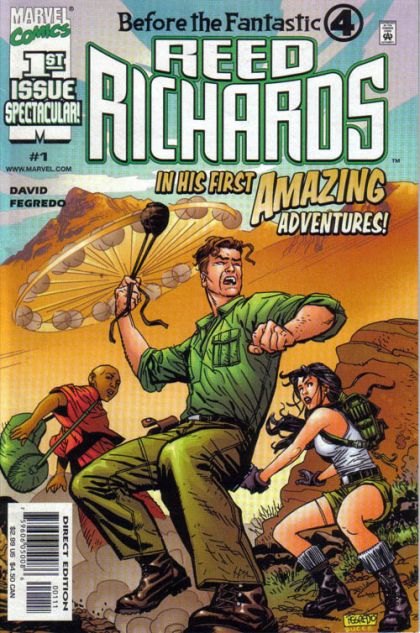Before the Fantastic Four: Reed Richards  |  Issue#1 | Year:2000 | Series: Fantastic Four | Pub: Marvel Comics |