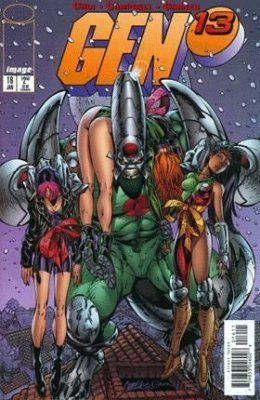 Gen 13, Vol. 2 (1995-2002) Babes in Toyland! |  Issue#16A | Year:1997 | Series: Gen 13 | Pub: Image Comics | J. Scott Campbell Regular