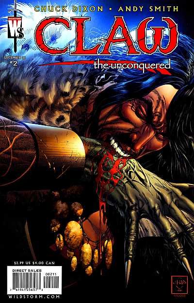 Claw: The Unconquered, Vol. 2 The Conqueror, Part 2 |  Issue#2B | Year:2006 | Series:  | Pub: DC Comics | Variant Cover