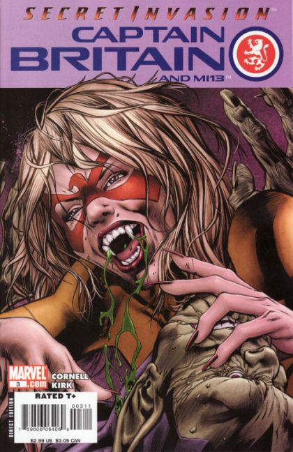 Captain Britain and MI:13 Secret Invasion - The Guns of Avalon, Part Three |  Issue