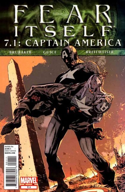 Fear Itself Fear Itself - Captain America |  Issue#7.1A | Year:2011 | Series: Fear Itself | Pub: Marvel Comics | Point One