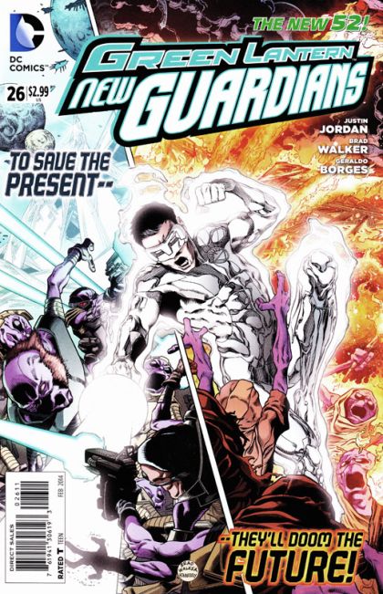 Green Lantern: New Guardians Yesterday's Gone |  Issue#26A | Year:2013 | Series: Green Lantern | Pub: DC Comics | Brad Walker Regular