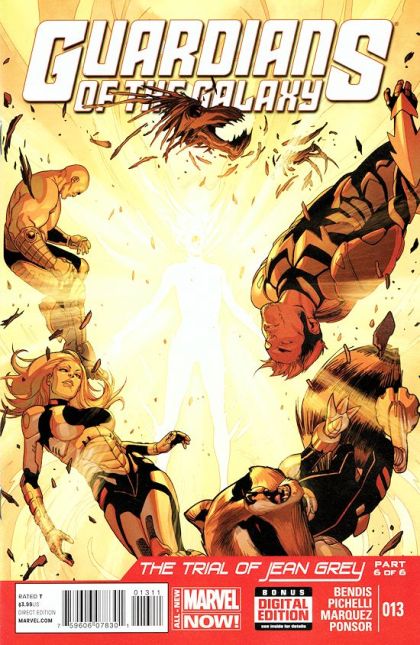 Guardians of the Galaxy, Vol. 3 The Trial of Jean Grey - Part 6 |  Issue#13A | Year:2014 | Series: Guardians of the Galaxy | Pub: Marvel Comics | Regular Sara Pichelli Cover
