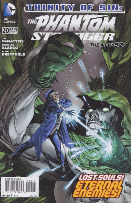 Phantom Stranger, Vol. 4 The Crack in Creation, The Last Betrayal |  Issue#20 | Year:2014 | Series: Phantom Stranger | Pub: DC Comics |
