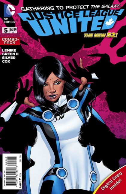 Justice League United The Midayo and The Whitago |  Issue#5D | Year:2014 | Series: Justice League | Pub: DC Comics | Mike McKone Combo Pack Variant
